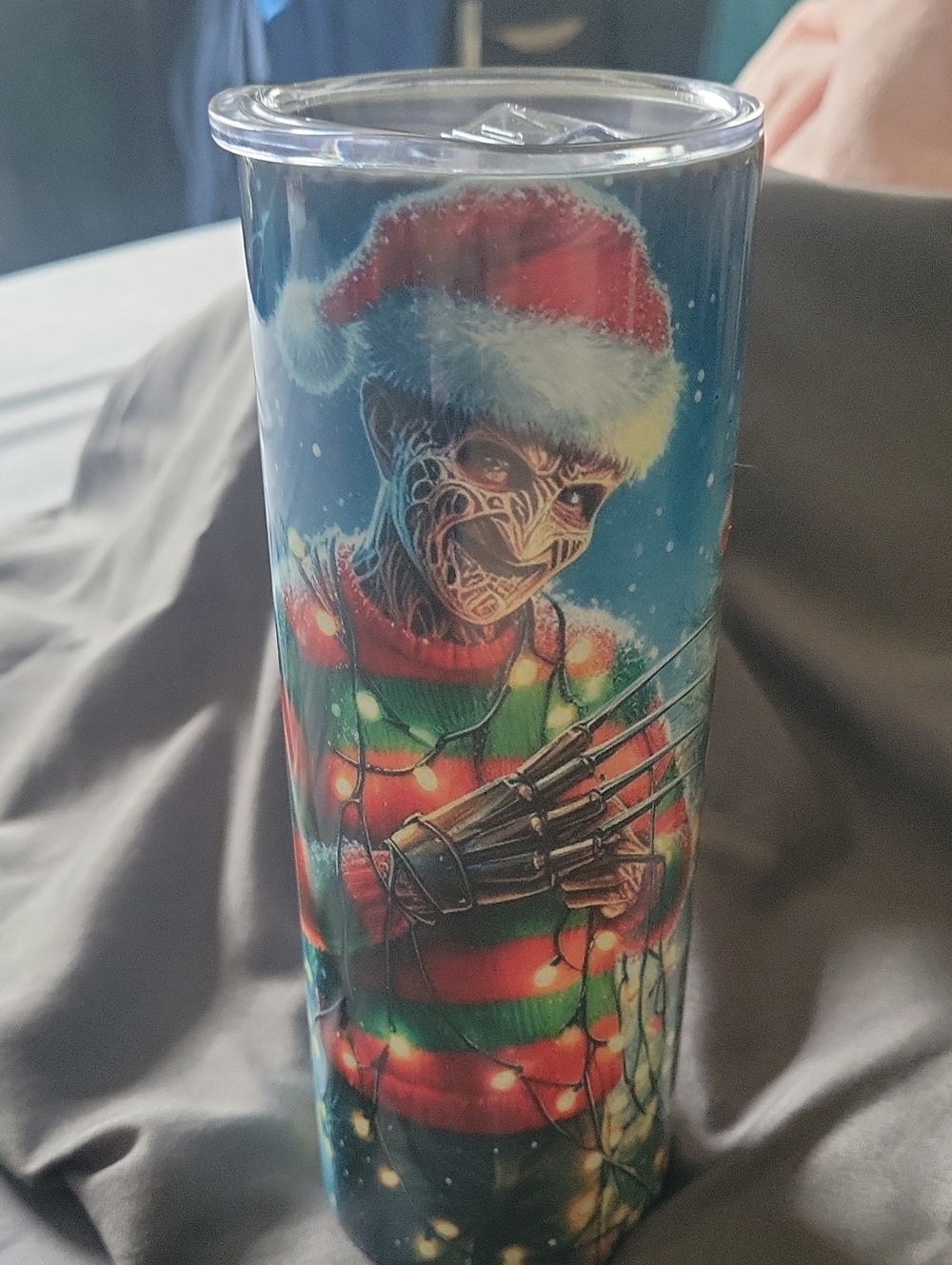 Handmade! Holiday Horror Stainless Steel Tumbler